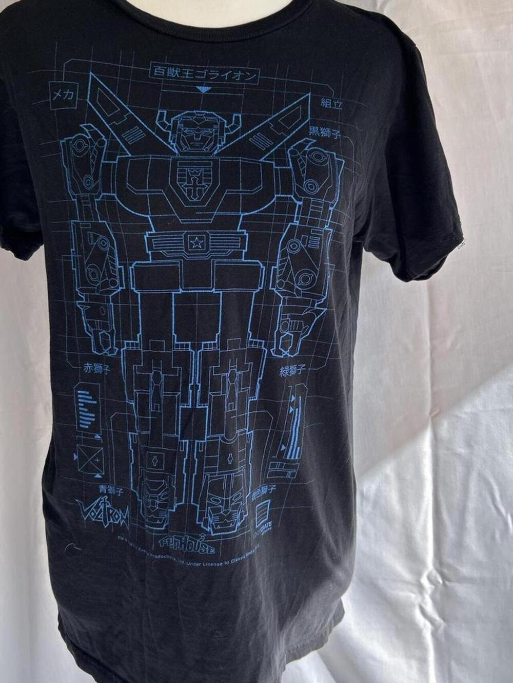 Loot Crate Men's Black and Grey Tshirt